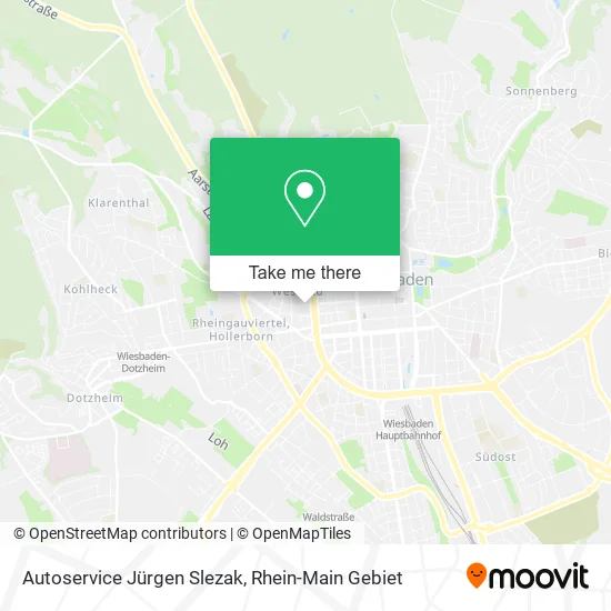 Карта Autoservice Jürgen Slezak
