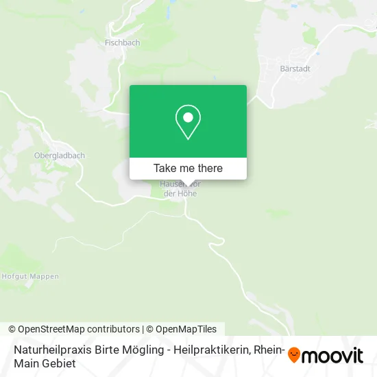 Карта Naturheilpraxis Birte Mögling - Heilpraktikerin