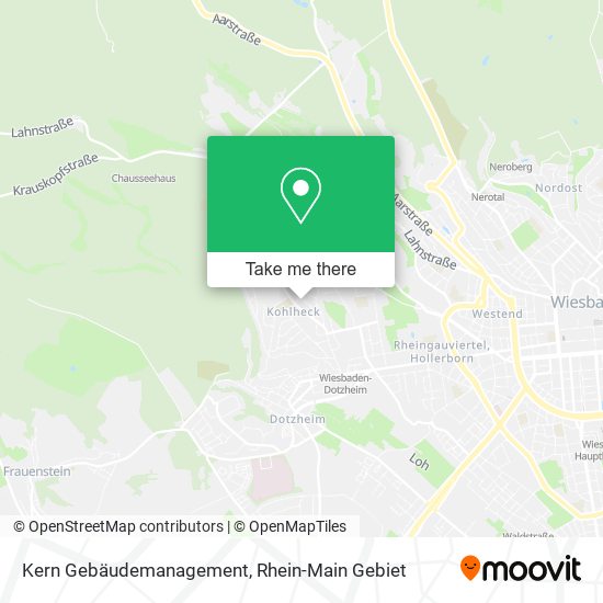 Kern Gebäudemanagement map
