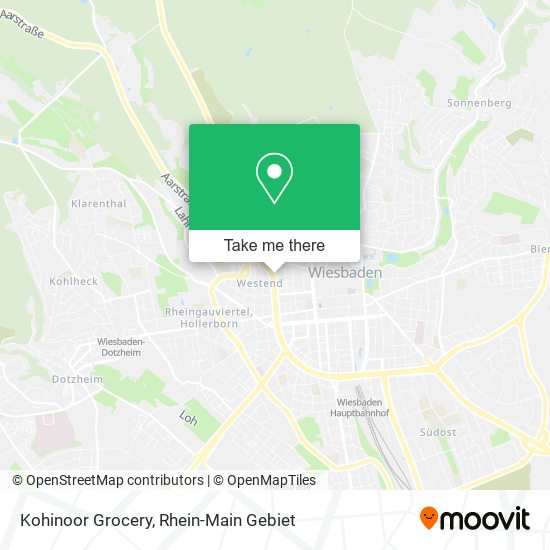 Kohinoor Grocery map