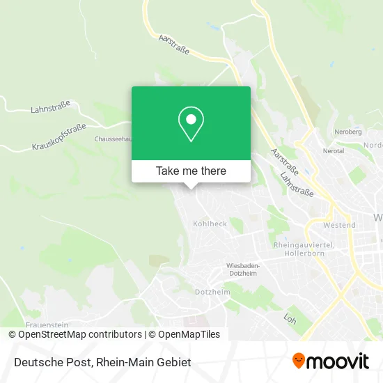 Deutsche Post map