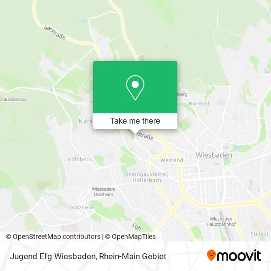 Карта Jugend Efg Wiesbaden