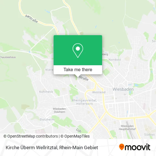 Карта Kirche Überm Wellritztal