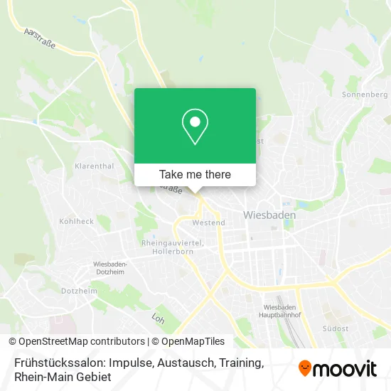 Карта Frühstückssalon: Impulse, Austausch, Training