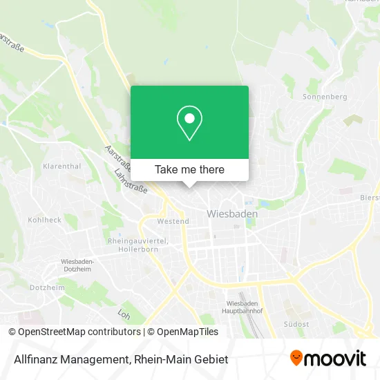 Карта Allfinanz Management