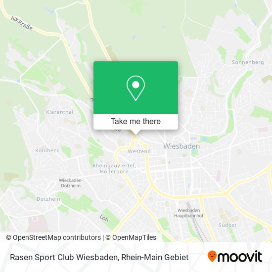 Rasen Sport Club Wiesbaden map