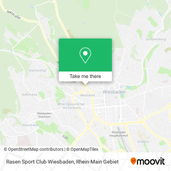 Карта Rasen Sport Club Wiesbaden