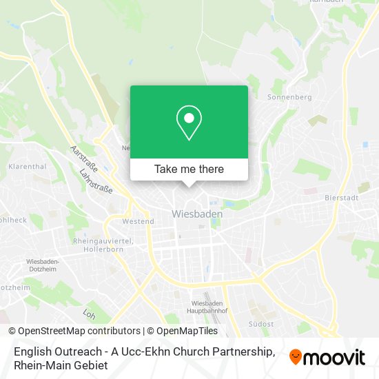 English Outreach - A Ucc-Ekhn Church Partnership map