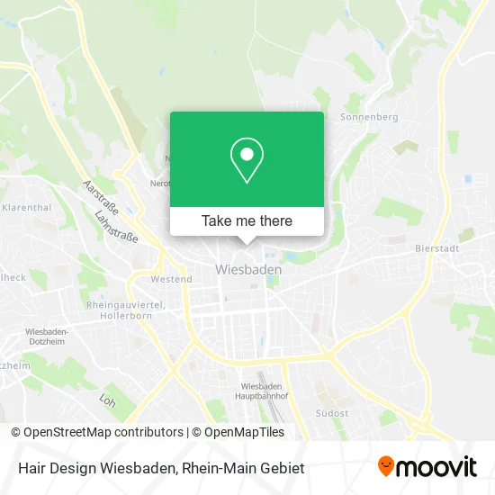 Карта Hair Design Wiesbaden