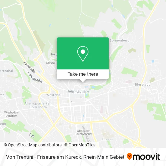 Von Trentini - Friseure am Kureck map
