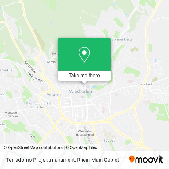 Карта Terradomo Projektmanament