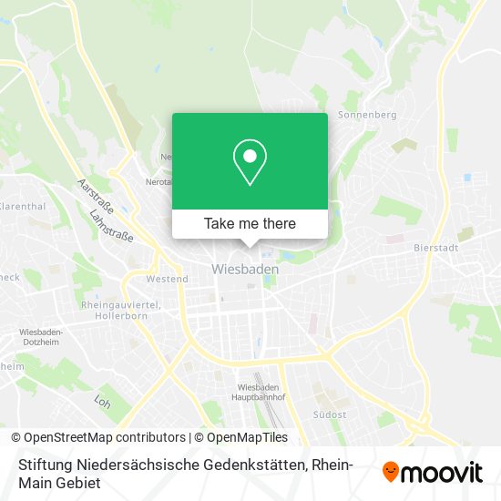 Stiftung Niedersächsische Gedenkstätten map