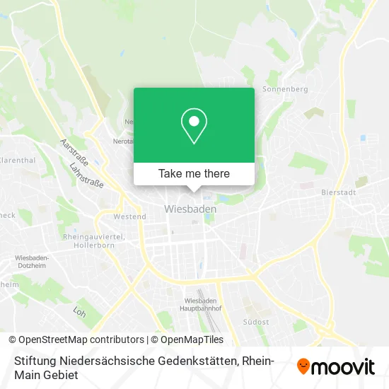 Stiftung Niedersächsische Gedenkstätten map