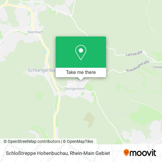 Schloßtreppe Hohenbuchau map
