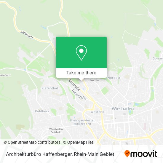 Architekturbüro Kaffenberger map