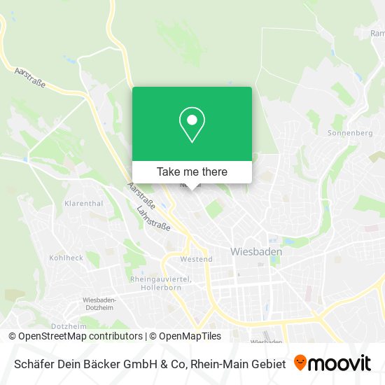 Schäfer Dein Bäcker GmbH & Co map