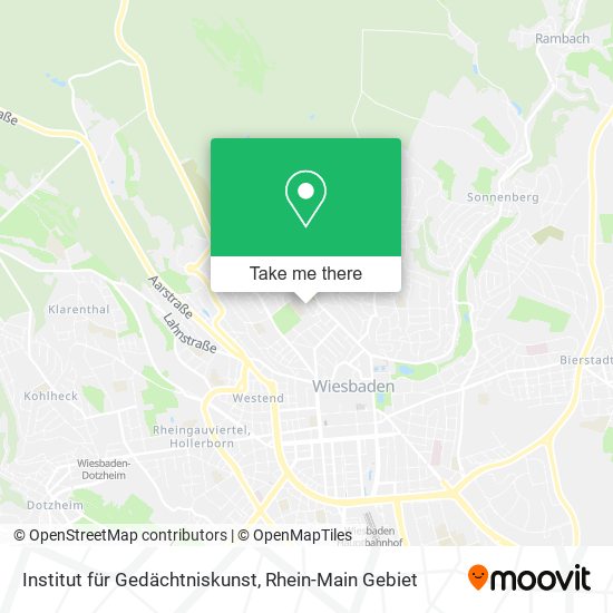 Institut für Gedächtniskunst map