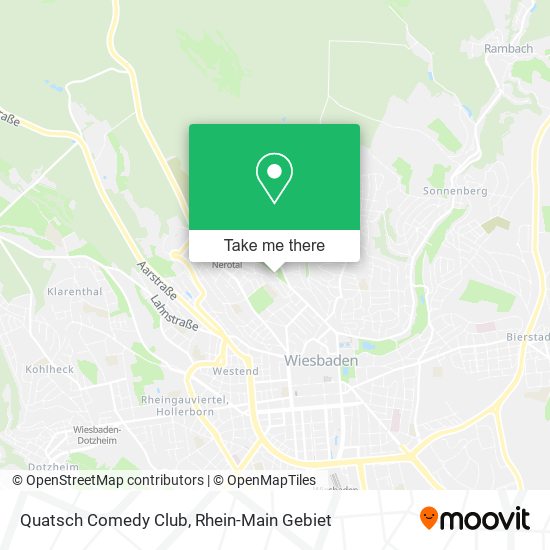 Quatsch Comedy Club map