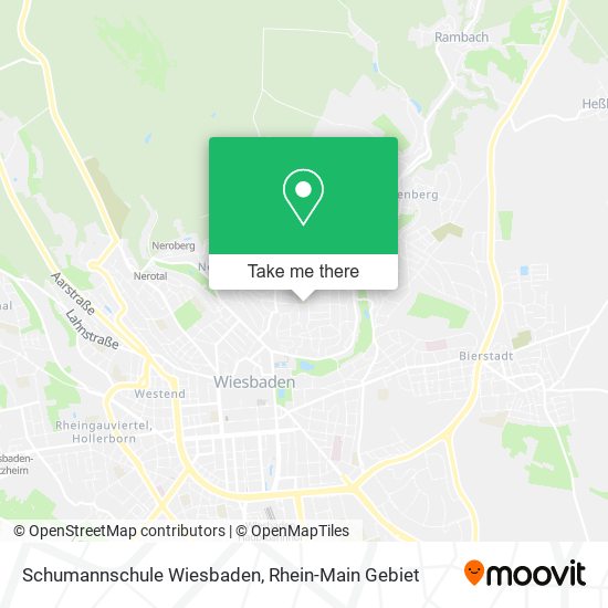 Schumannschule Wiesbaden map