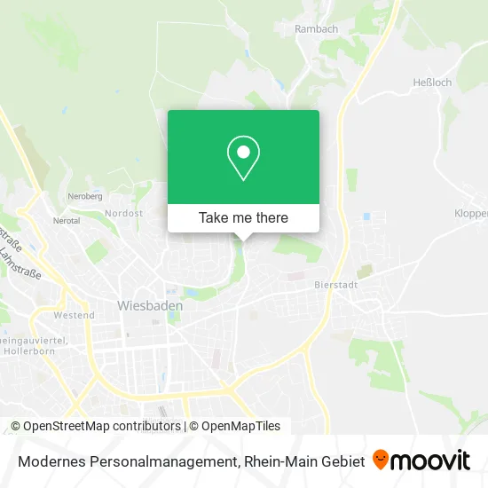 Карта Modernes Personalmanagement