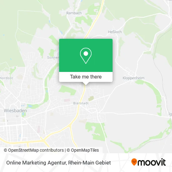 Карта Online Marketing Agentur