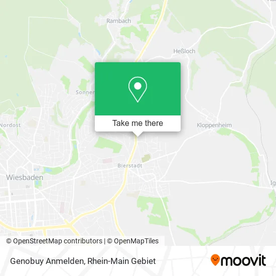 Карта Genobuy Anmelden