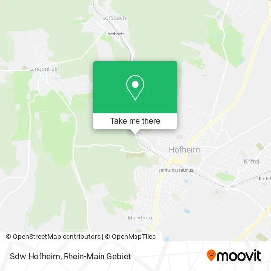 Карта Sdw Hofheim