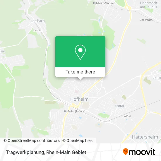 Карта Tragwerkplanung