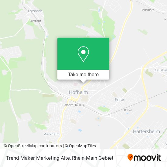 Trend Maker Marketing Alte map