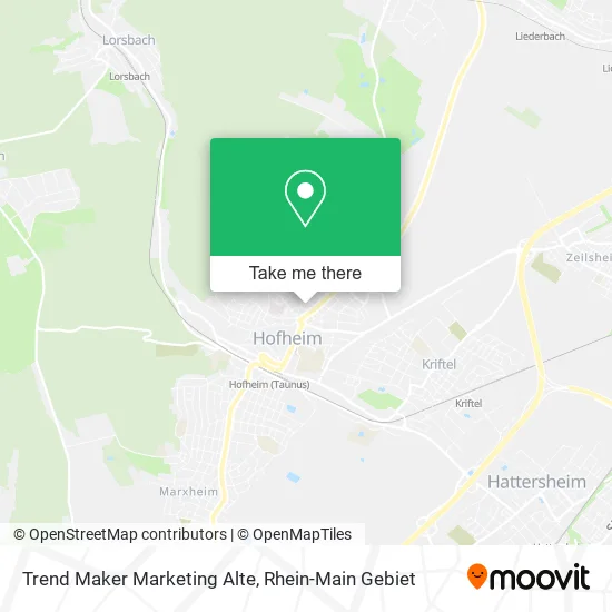 Карта Trend Maker Marketing Alte