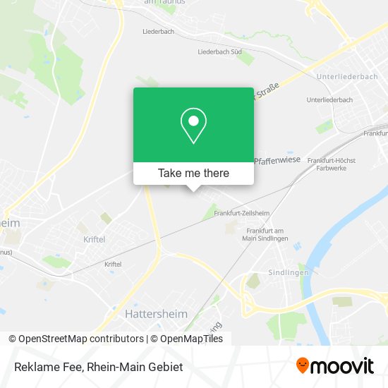 Reklame Fee map