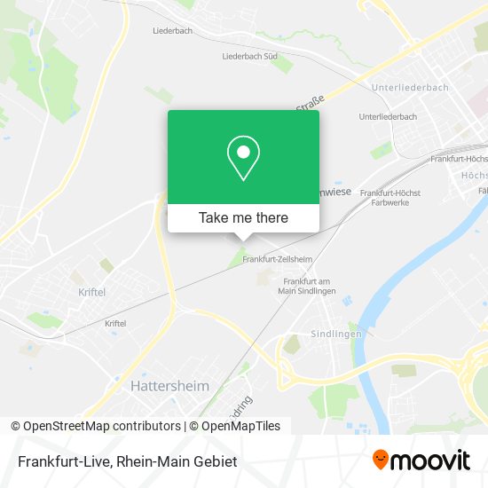 Frankfurt-Live map