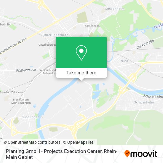 Planting GmbH - Projects Execution Center map