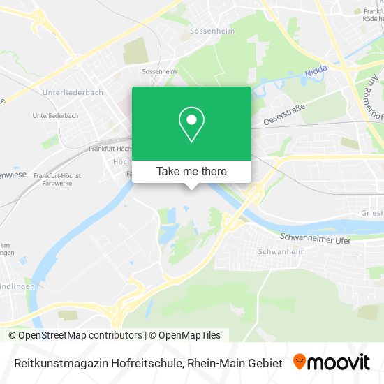Reitkunstmagazin Hofreitschule map