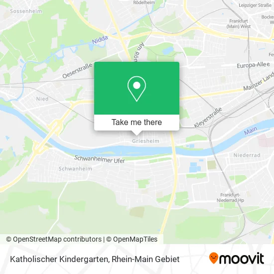 Карта Katholischer Kindergarten