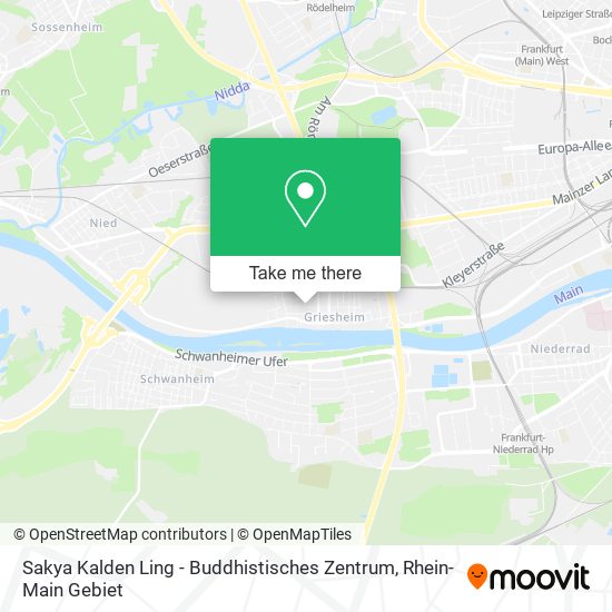 Sakya Kalden Ling - Buddhistisches Zentrum map