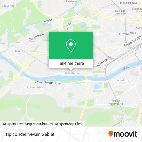 Карта Tipico