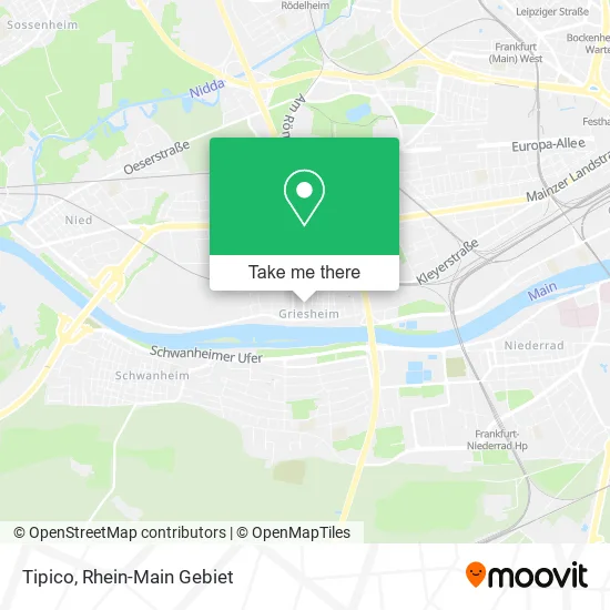 Карта Tipico