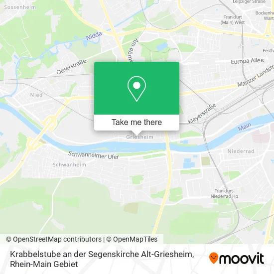 Krabbelstube an der Segenskirche Alt-Griesheim map