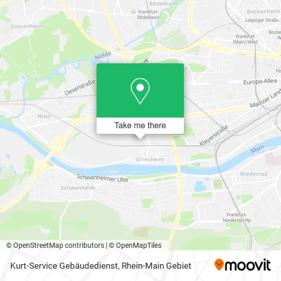 Карта Kurt-Service Gebäudedienst