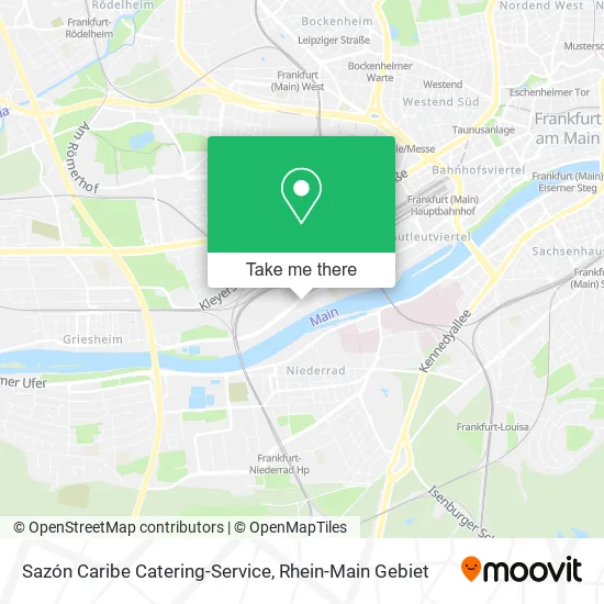 Карта Sazón Caribe Catering-Service
