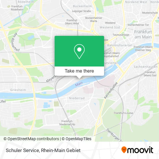 Карта Schuler Service