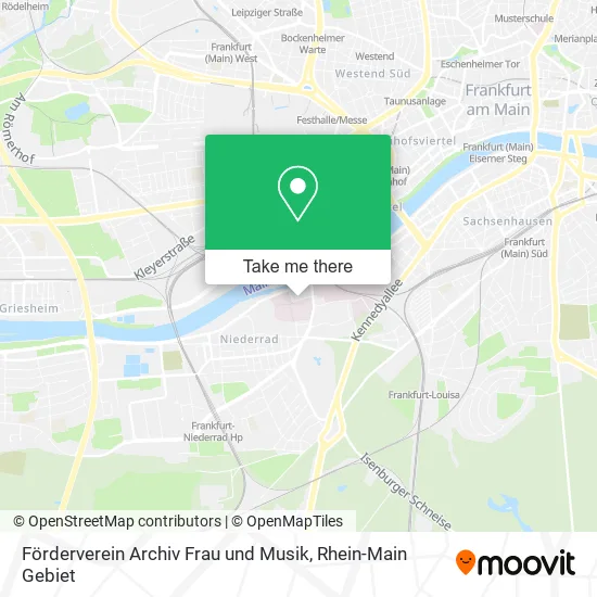 Карта Förderverein Archiv Frau und Musik