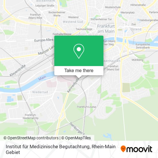 Institut für Medizinische Begutachtung map