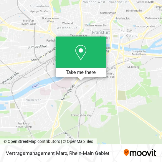 Карта Vertragsmanagement Marx