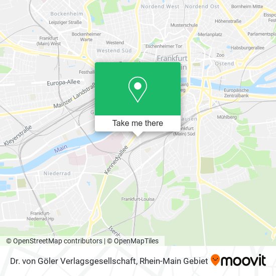 Dr. von Göler Verlagsgesellschaft map