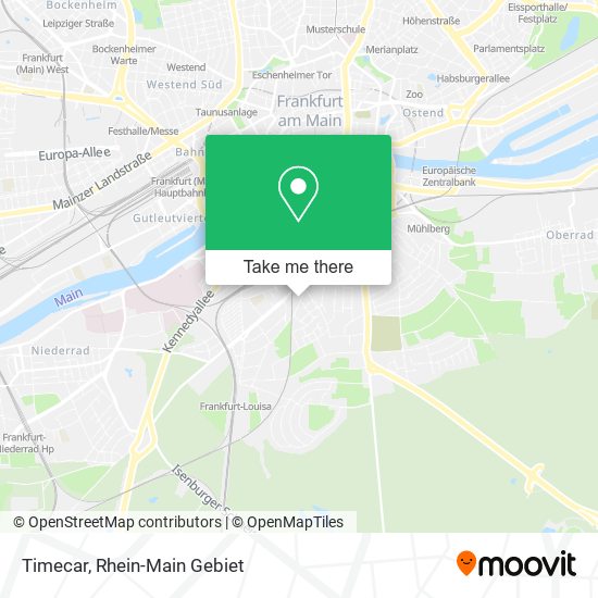 Карта Timecar