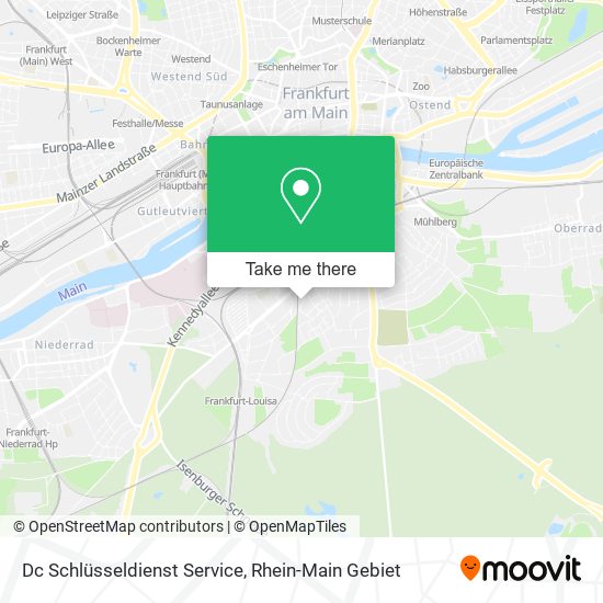 Dc Schlüsseldienst Service map