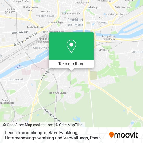 Lexan Immobilienprojektentwicklung, Unternehmungsberatung und Verwaltungs map