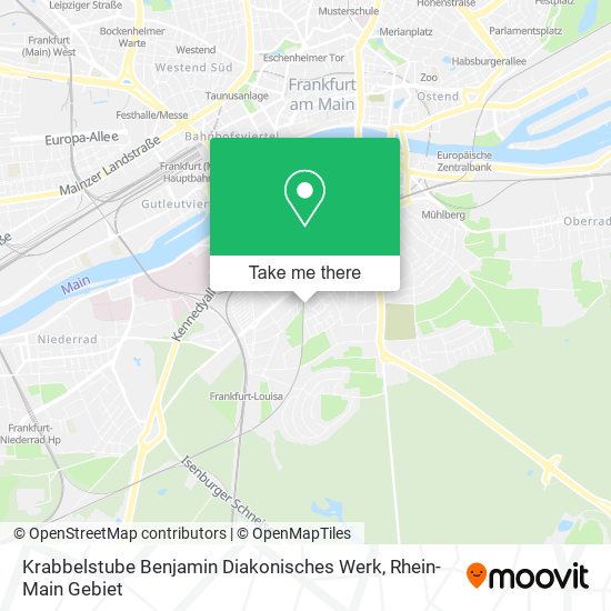 Krabbelstube Benjamin Diakonisches Werk map